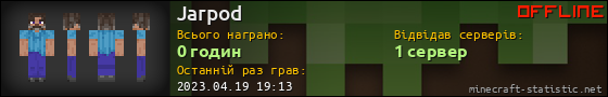 Юзербар 560x90 для Jarpod