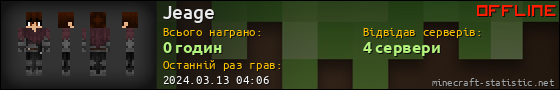 Юзербар 560x90 для Jeage