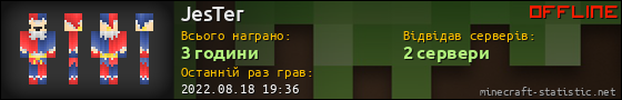 Юзербар 560x90 для JesTer