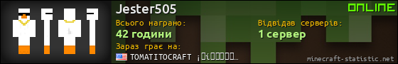 Юзербар 560x90 для Jester505