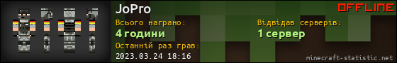 Юзербар 560x90 для JoPro
