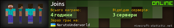 Юзербар 560x90 для Joins