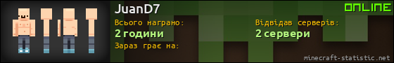 Юзербар 560x90 для JuanD7