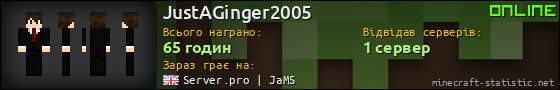 Юзербар 560x90 для JustAGinger2005