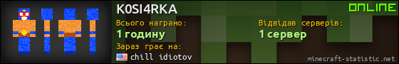 Юзербар 560x90 для K0SI4RKA
