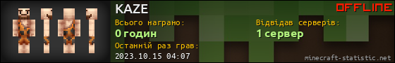 Юзербар 560x90 для KAZE
