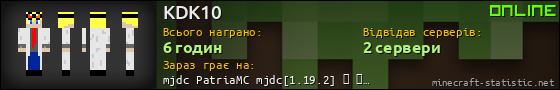 Юзербар 560x90 для KDK10
