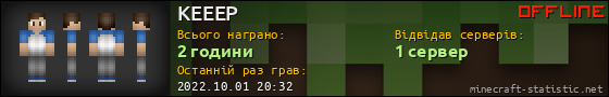 Юзербар 560x90 для KEEEP