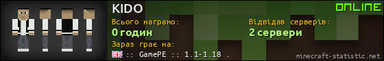 Юзербар 560x90 для KIDO
