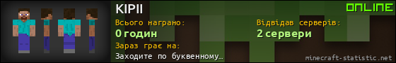 Юзербар 560x90 для KIPII