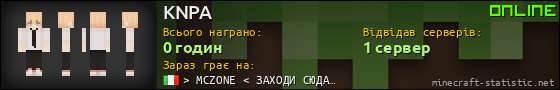 Юзербар 560x90 для KNPA
