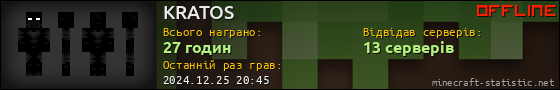 Юзербар 560x90 для KRATOS