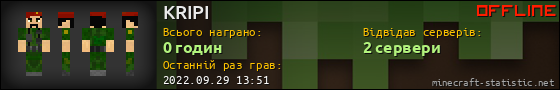 Юзербар 560x90 для KRIPI