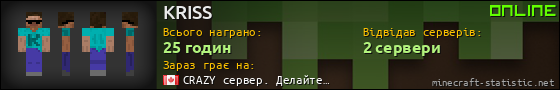 Юзербар 560x90 для KRISS