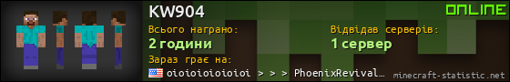 Юзербар 560x90 для KW904