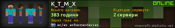 Юзербар 560x90 для K_T_M_X