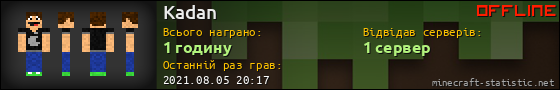 Юзербар 560x90 для Kadan
