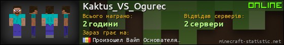 Юзербар 560x90 для Kaktus_VS_Ogurec