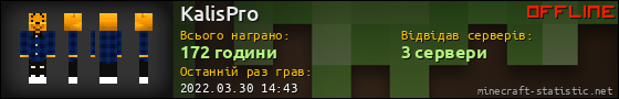 Юзербар 560x90 для KalisPro
