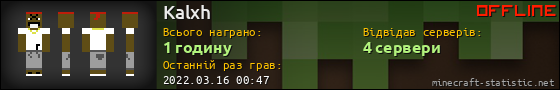 Юзербар 560x90 для Kalxh