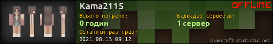 Юзербар 560x90 для Kama2115