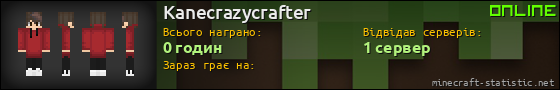 Юзербар 560x90 для Kanecrazycrafter