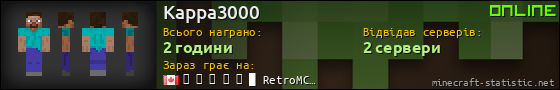 Юзербар 560x90 для Kappa3000