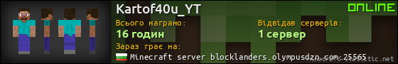 Юзербар 560x90 для Kartof40u_YT