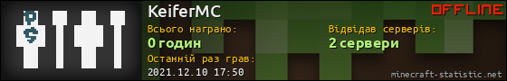 Юзербар 560x90 для KeiferMC