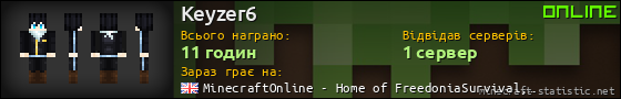 Юзербар 560x90 для Keyzer6