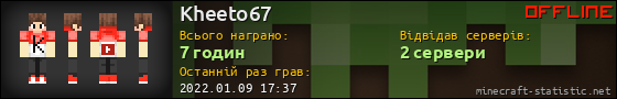 Юзербар 560x90 для Kheeto67
