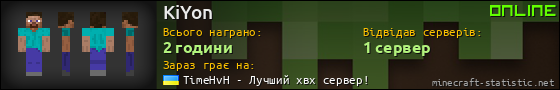 Юзербар 560x90 для KiYon