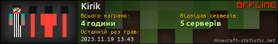 Юзербар 560x90 для Kirik