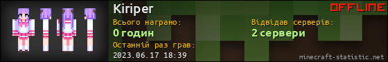 Юзербар 560x90 для Kiriper