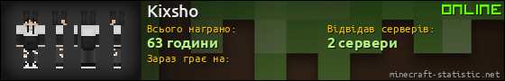 Юзербар 560x90 для Kixsho