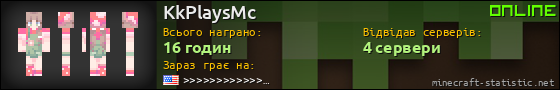 Юзербар 560x90 для KkPlaysMc