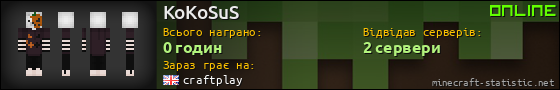 Юзербар 560x90 для KoKoSuS