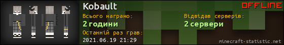 Юзербар 560x90 для Kobault