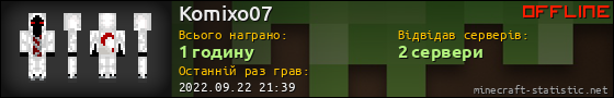 Юзербар 560x90 для Komixo07