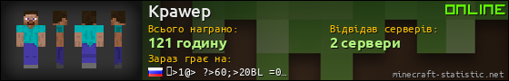 Юзербар 560x90 для Kpawep