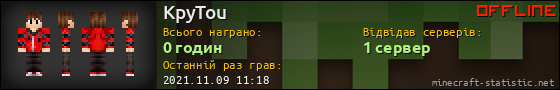 Юзербар 560x90 для KpyTou