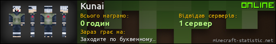 Юзербар 560x90 для Kunai