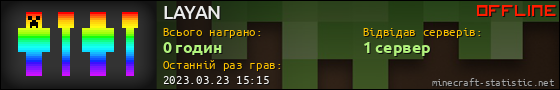 Юзербар 560x90 для LAYAN