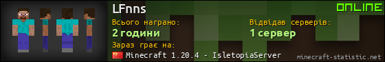 Юзербар 560x90 для LFnns
