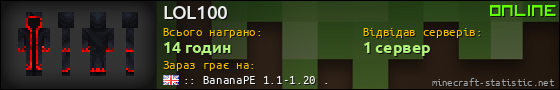 Юзербар 560x90 для LOL100