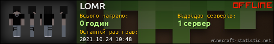 Юзербар 560x90 для LOMR