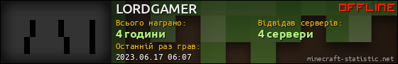 Юзербар 560x90 для LORDGAMER