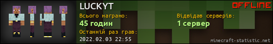 Юзербар 560x90 для LUCKYT