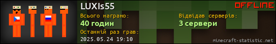 Юзербар 560x90 для LUXIs55