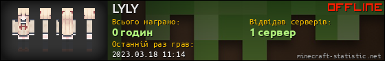 Юзербар 560x90 для LYLY